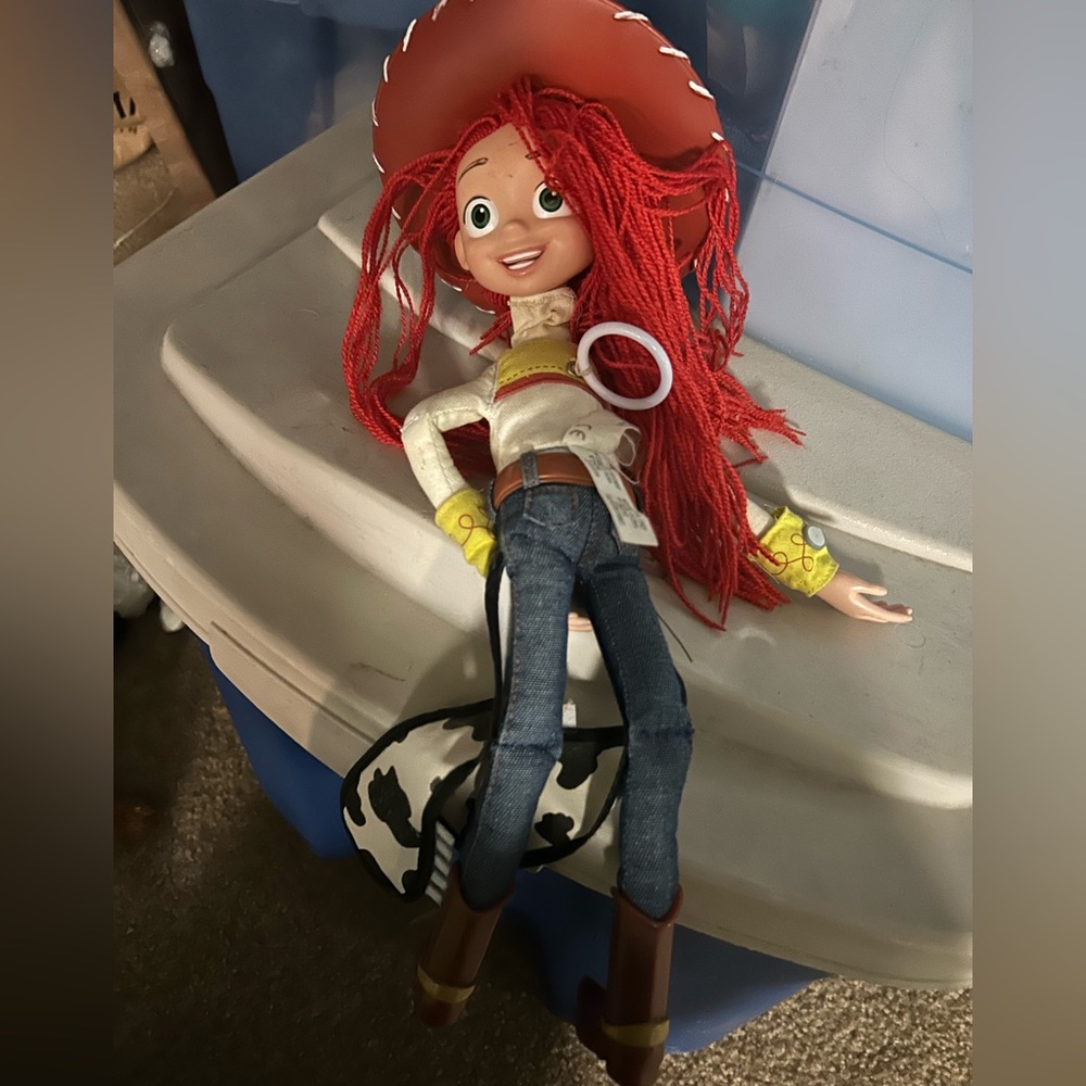 Toy Story Jessie talking wind up doll